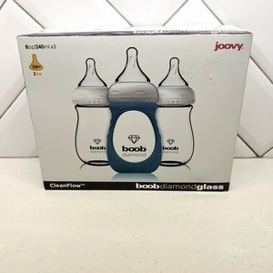 Joovy boob glass bottle 8oz pack